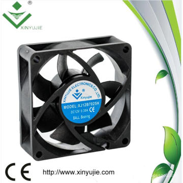 L&#39;UL de RoHS a approuvé le ventilateur sans brosse puissant de CC de 70mm 48V 48V puissant de 12V